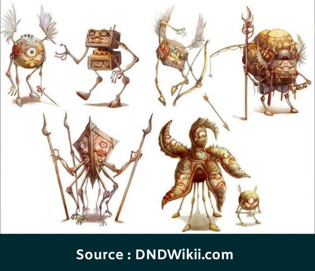 Modrons 5e | 5th Edition Monsters - DNDWiki